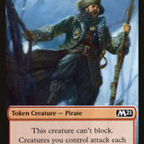 Knight // Pirate Double-Sided Token [Core Set 2021 Tokens]