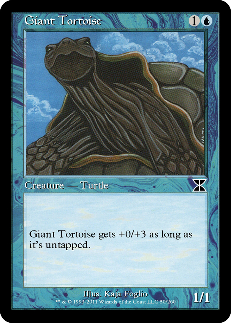Giant Tortoise (ME4-050) [Masters Edition IV] Foil