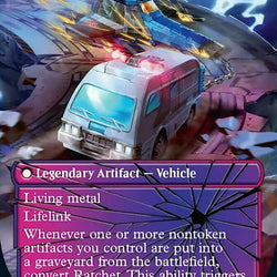 Ratchet, Field Medic // Ratchet, Rescue Racer (Shattered Glass) [Transformers]
