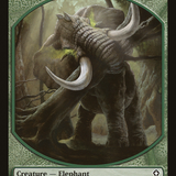 Angel // Elephant Double-Sided Token [Marvel Super Heroes Commander Tokens]