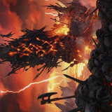 Immersturm Skullcairn // Immersturm Skullcairn (ASKHM-071) (Borderless) [Art Series: Kaldheim]