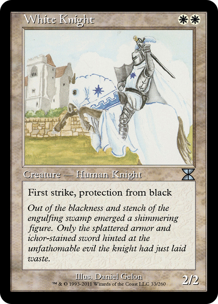 White Knight (ME4-033) [Masters Edition IV]