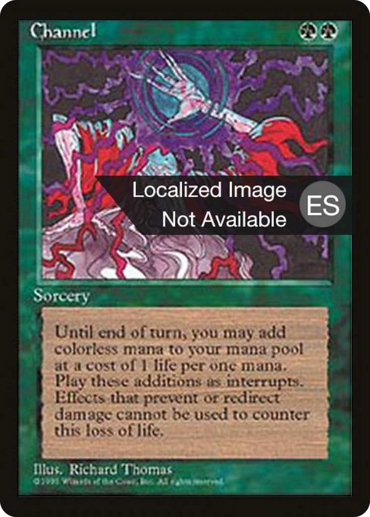 Channel [Fourth Edition Foreign Black Border]