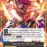 Ushuah, the Flame Samurai Swordman (S-004/J) [Starter Deck: Wolves of the Raging Flames]