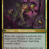 Blightreaper Thallid // Blightsower Thallid [March of the Machine]