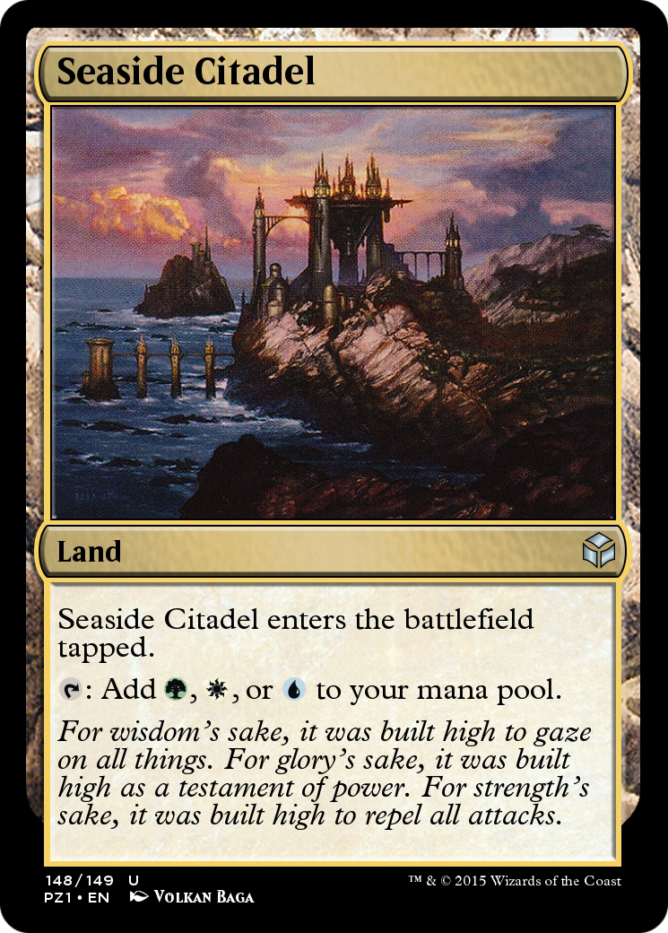 Seaside Citadel (PZ1-148) [Legendary Cube Prize Pack]