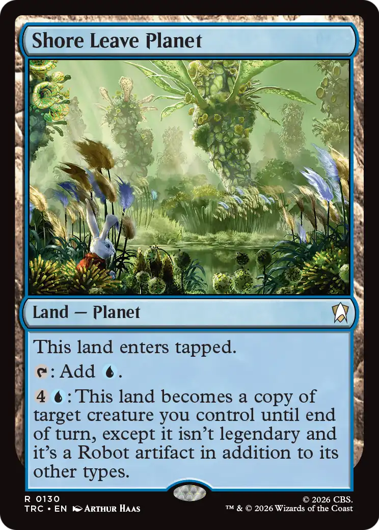 Shore Leave Planet (Surge Foil) [Star Trek Commander]