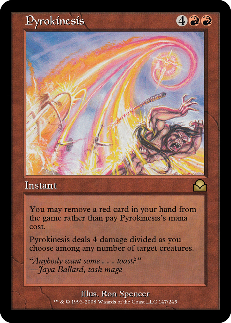 Pyrokinesis (ME2-147) [Masters Edition II] Foil