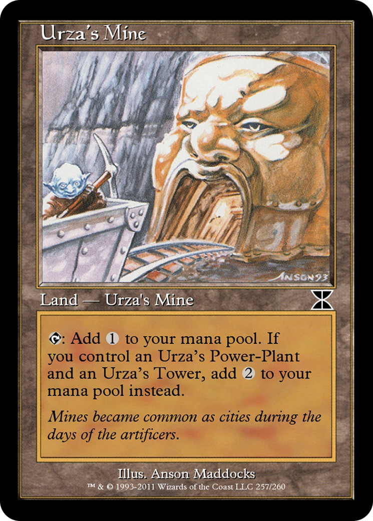 Urza's Mine (ME4-257A) [Masters Edition IV] Foil