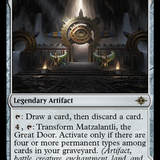 Matzalantli, the Great Door // The Core [The Lost Caverns of Ixalan]