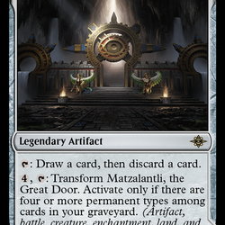 Matzalantli, the Great Door // The Core [The Lost Caverns of Ixalan]