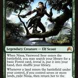 Nissa, Vastwood Seer // Nissa, Sage Animist [Magic Origins Prerelease Promos]