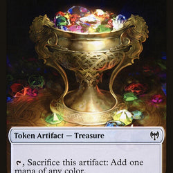 Treasure // Clue Double-Sided Token [Pioneer Challenger Decks 2022]