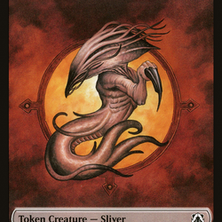 Saproling // Sliver Double-Sided Token [The List]