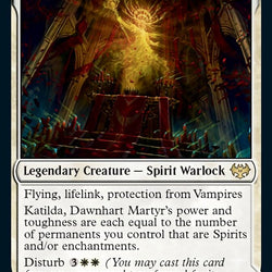 Katilda, Dawnhart Martyr // Katilda's Rising Dawn [Innistrad: Crimson Vow]