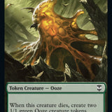 Ooze (026) // Treasure (015) Double-Sided Token [Streets of New Capenna Commander Tokens]