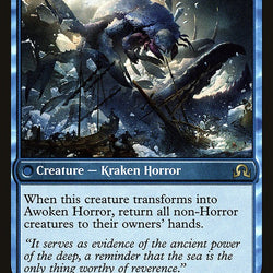 Thing in the Ice // Awoken Horror [Shadows over Innistrad Prerelease Promos]