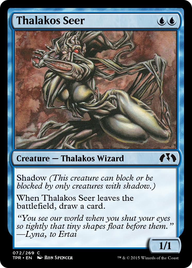 Thalakos Seer (TPR-072) [Tempest Remastered] Foil