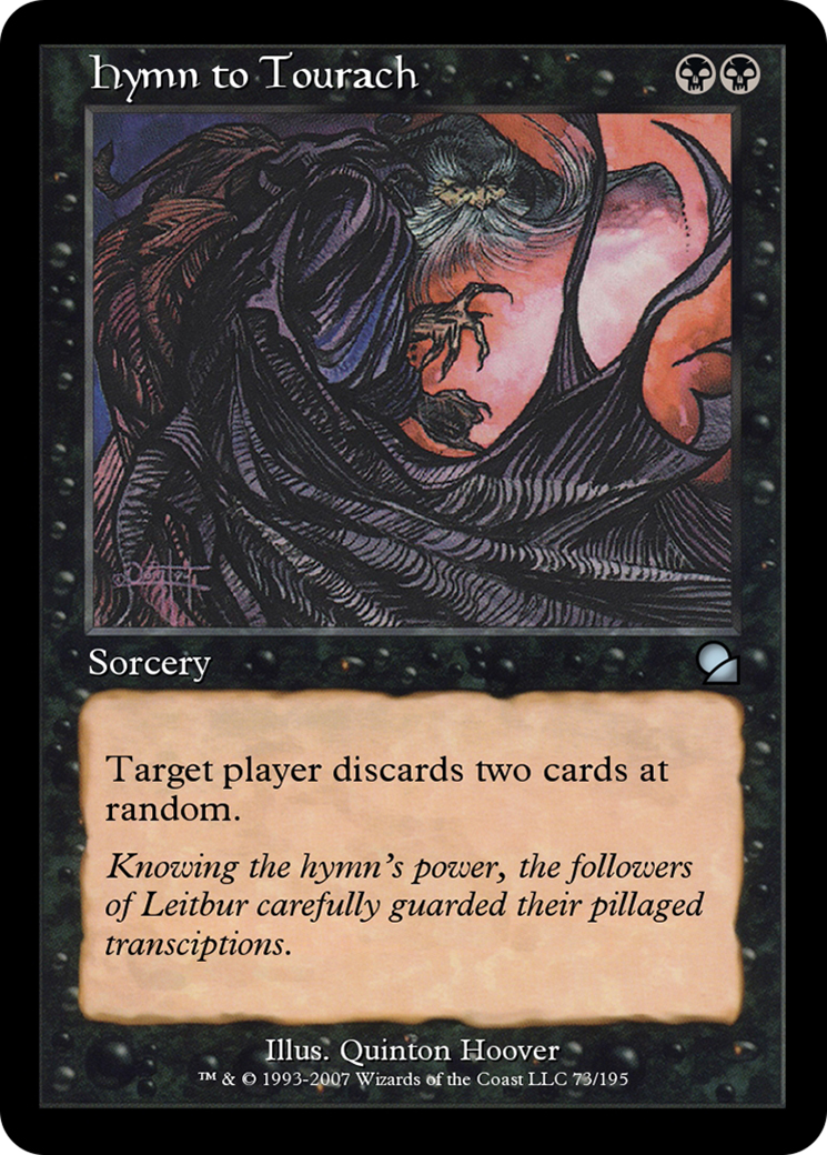 Hymn to Tourach (ME1-073) [Masters Edition] Foil