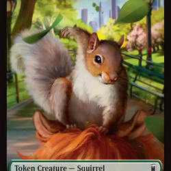 Galactus // Squirrel Double-Sided Token [Marvel Super Heroes Tokens]