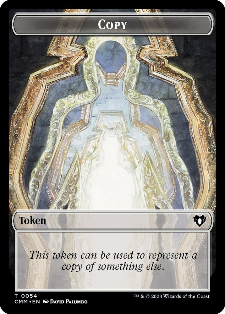 Copy (0054) // Angel Double-Sided Token (CMM-54 // 59) [Commander Masters]