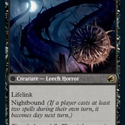 Curse of Leeches // Leeching Lurker [Innistrad: Midnight Hunt]