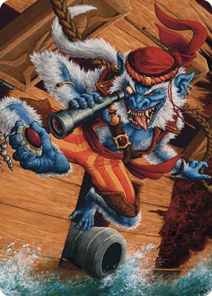 Treasure Nabber Art Card (ASCMM-040) [Art Series: Commander Masters]
