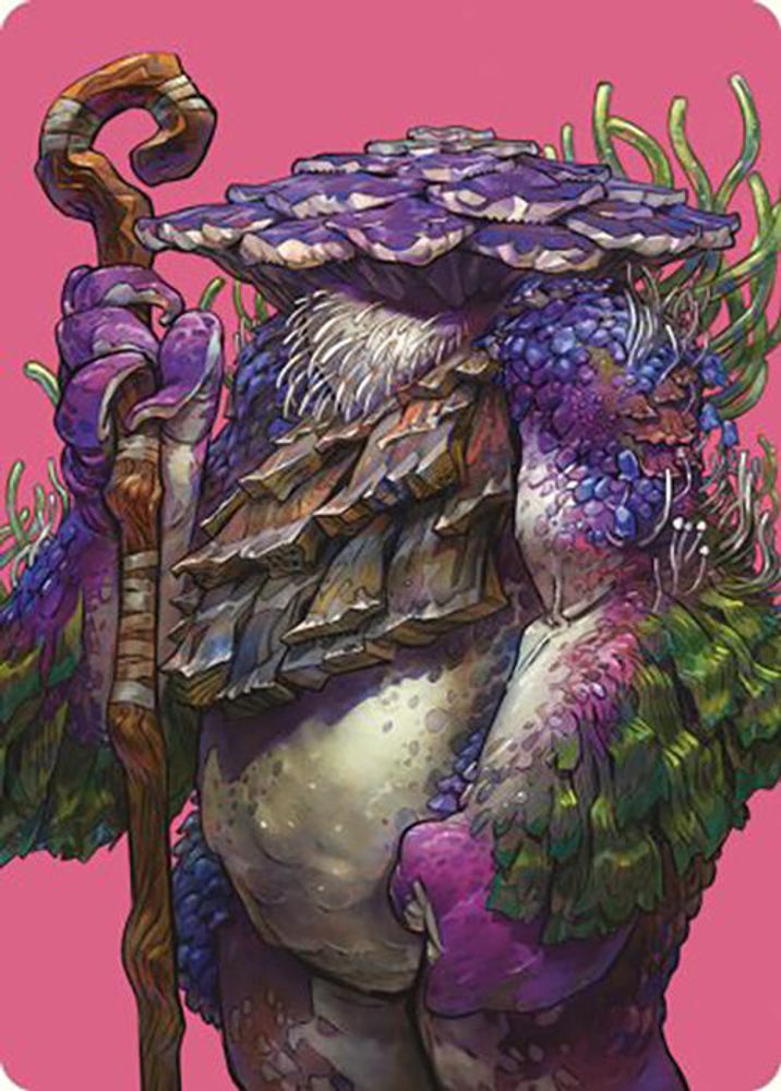 Slimefoot, the Stowaway Art Card (ASCMM-059) [Art Series: Commander Masters]