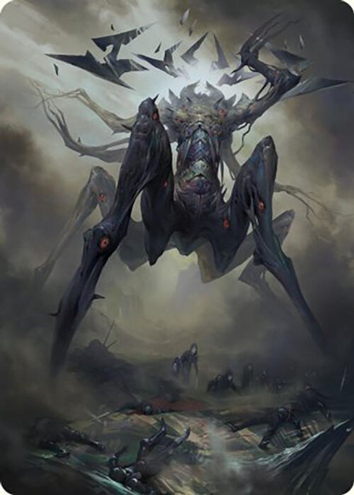 It That Betrays Art Card (ASCMM-074) [Art Series: Commander Masters]
