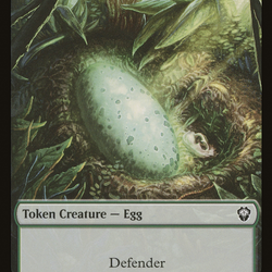 Treasure // Egg Double-Sided Token [Secret Lair Drop Series]