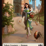 Human // Rat Double-Sided Token [Tarkir: Dragonstorm Commander Tokens]