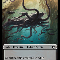 Eldrazi Scion // Satyr Double-Sided Token [Commander Masters Tokens]