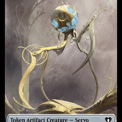 Servo // Thrull Double-Sided Token [Commander Masters Tokens]