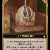 The Monarch // Elf Druid Double-Sided Token [Commander Masters Tokens]