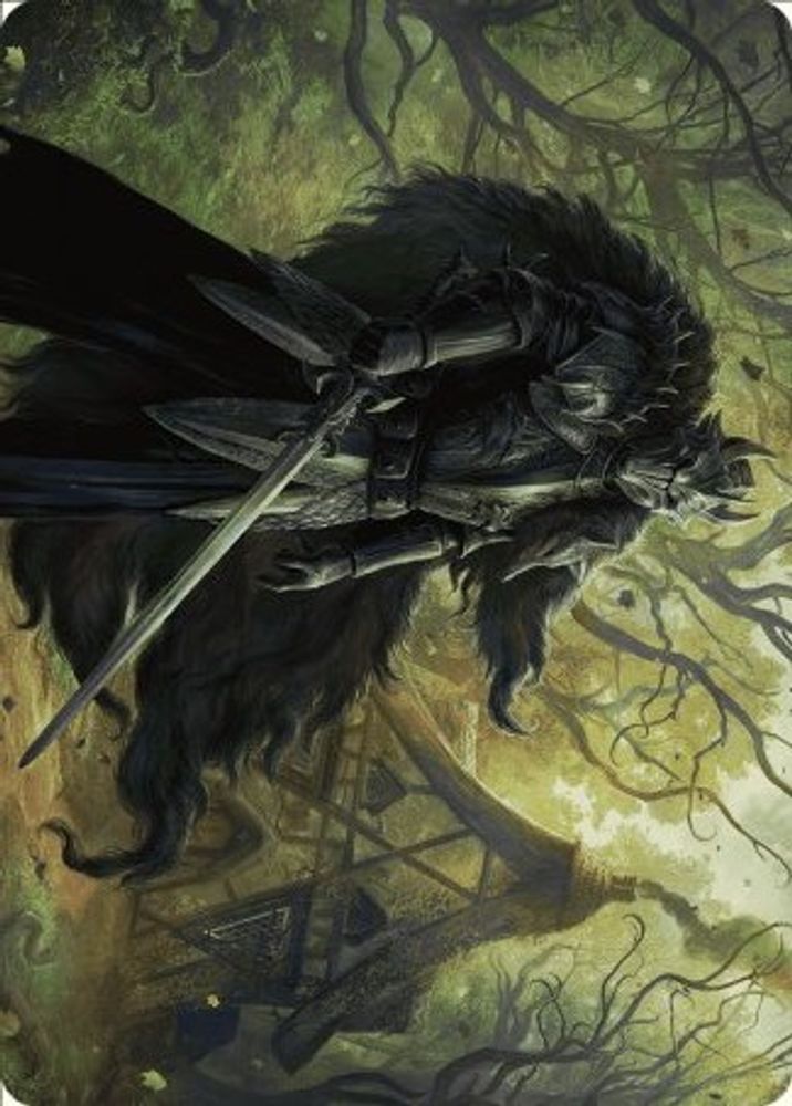 Agatha's Champion Art Card (ASWOE-022) [Art Series: Wilds of Eldraine]
