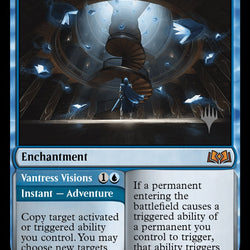 Virtue of Knowledge // Vantress Visions (Promo Pack) [Wilds of Eldraine Promos]