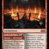 Virtue of Courage //Embereth Blaze (Promo Pack) [Wilds of Eldraine Promos]