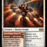 Heartflame Duelist // Heartflame Slash (Promo Pack) [Wilds of Eldraine Promos]