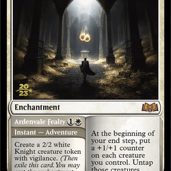 Virtue of Loyalty // Ardenvale Fealty (Promo Pack) [Wilds of Eldraine Promos]