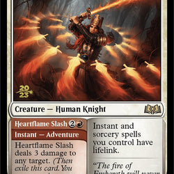 Heartflame Duelist // Heartflame Slash [Wilds of Eldraine Prerelease Promos]