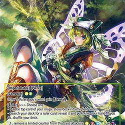 Arcana: Elven Wind Sorceress // Arcana: Spirit of Nature's Beauty (ABC-003 JR) [Arcana Battle Colosseum]