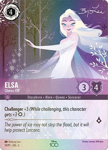 Elsa - Gloves Off (19) [Disney100 Promos]