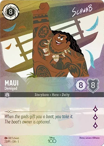 Maui - Demigod (23) [Disney100 Promos]
