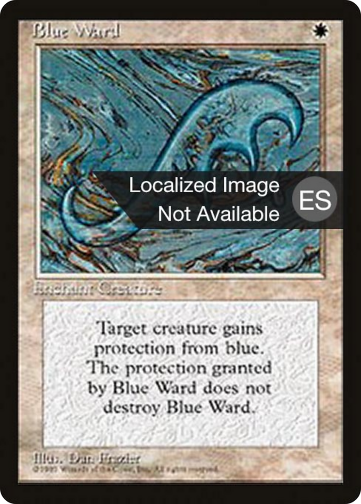 Blue Ward (4BB-010) [Fourth Edition Foreign Black Border]