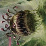 Baleful Beholder // Beholder (AAFR-001) (Borderless) [Adventures in the Forgotten Realms Art Series] Foil