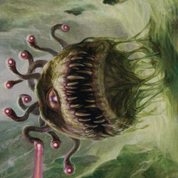 Baleful Beholder // Beholder (AAFR-001) (Borderless) [Adventures in the Forgotten Realms Art Series] Foil