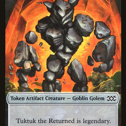 Myr (007) // Treasure Double-Sided Token [Double Masters Tokens]
