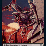 Zombie // Horror Double-Sided Token [Commander 2021 Tokens]