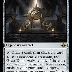 Matzalantli, the Great Door // The Core [The Lost Caverns of Ixalan]
