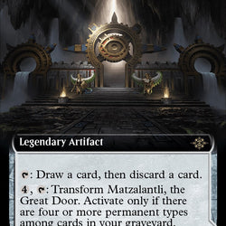 Matzalantli, the Great Door // The Core (Extended Art) [The Lost Caverns of Ixalan]